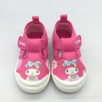 Cute Baby Shoes Colorful Girl Canvas Shoes.